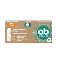 O.B. Tampon Organic Super 16'lı