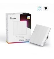 SONOFF TX Ultimate Akıllı Dokunmatik Duvar Anahtarları Beyaz - 3 Kanallı - 86