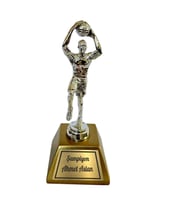 basketbol  figürlü ödül kupası