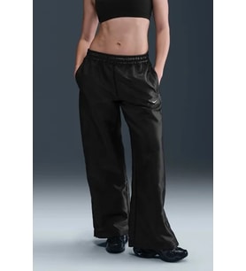 Nike Sportswear Windrunner Women's Shine Trousers Pant Kadın Eşofman Altı Siyah