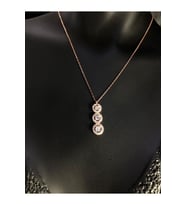 Tria Model Gümüş Kolye