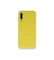 Çınarcık Dev Samsung Galaxy A50 Kılıf Nano içi Kadife Silikon - Siyah