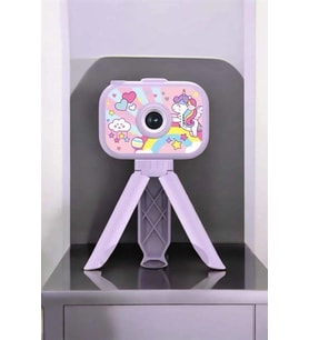 Ayaklı Mini Fotoğraf Makinesi Çocuk Için Eğitici Video Kamera