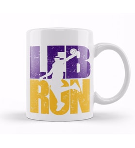 Lebron James Lakers  Colors Kupa Bardak Porselen