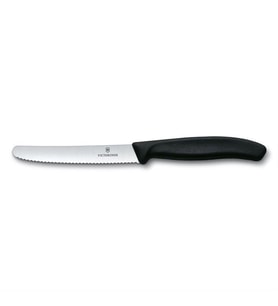 Victorinox SwissClassic 11cm Domates Bıçağı Siyah 6.7833