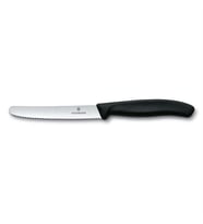 Victorinox SwissClassic 11cm Domates Bıçağı Siyah 6.7833