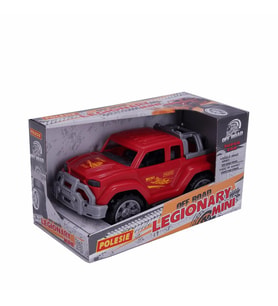 Polesie Lejyon Mini Kırmızı Araba Kutulu 93509, Çocuklar İçin Mini Arazi Aracı Kırmızı