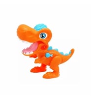 Sesli ve Işıklı 25 Cm Süper Kaliteli T-Rex Dinazor Turuncu