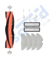 Dreame D9,D9 Max,L10 Pro,D9 Pro Uyumlu 1 Ana Fırça 4 Yan Fırça 2 Filtre 4 Mop PKT-iasgf0000123
