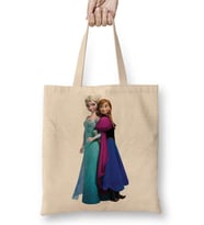 Elsa ve Anna Bez Çanta Uzun Saplı