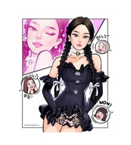 Blackpink Manga Resim Defteri (çizim Defteri )telli A4 Boyutu Pvc Kaplı 21×29 Cm 32 Sayfa