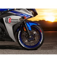 Lastik Stikeri TOYO TIRES Motorsiklet Lastik Yazısı Sticker 4 Adet full SET 2 lastik icin yapıştırıcı dahil