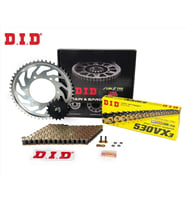 Did-Sunstar 2000-2001 Kawasaki ZZR 1100 Uyumlu Zincir Dişli Set Gold (Sarı) Renk