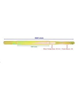 Yuki Aydos Yk-24 Aks 322Xbilya Yatağı 25X6-24 Freze Öm