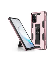 Samsung Galaxy Note 20 Uyumlu Kılıf Zore Volve Kapak (Rose Gold Altın)