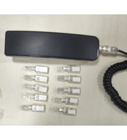 TELEFON SİPRAL KORUYUCU FIRDÖNDÜ UZUN TİP BEYAZ 10 LU PAKET