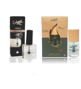 Kalyon Oje Kurutucu Fırçalı+Kalyon Bitkisel Tırnak Güçlendirici Cila 11 Ml