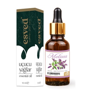 Melisa Kokusu Saf Esansiyel Uçucu Yağ Buhurdanlık Yağı Difüzör Esansı Aromaterapi Ortam Koku 10ml