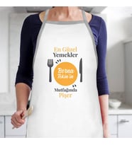 Yemeklerine Sevgi Katanlara Özel Mutfak Önlüğü