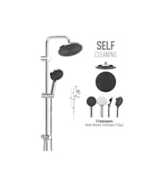 VALTEMO SELFİO RAİN DUŞ SETİ (Krom)