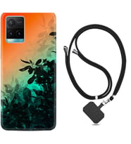 Vivo Y11S Y21S Y20 Y20S Y70 Kılıf Boyun Askılı Silikon Güzel Çiçekler 1712