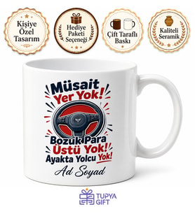 Minibüs Sürücüsüne Müsait Yer Bozuk Para Üstü Ayakta Yolcu Kupa Bardak Hediye