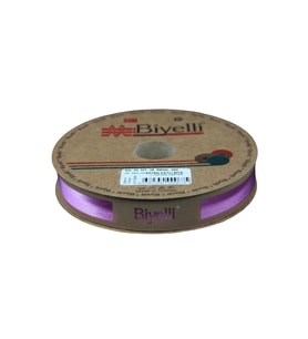 Biye Saten Katlı 068 Gül Kurusu 2 Cm 25 Metre %100 Polyester