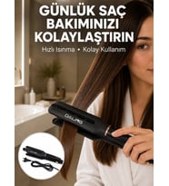 Saç Düzleştirici 30 Saniyede Isınma Hafif ve Portatif Tasarım Yeni Nesil