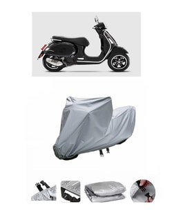 Vespa GTS 125 ABS  Gri Motosiklet Brandası ARKA ÇANTA UYUMLU DEĞİLDİR
