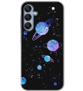 Galaxy A35 Kılıf HD Desen Baskılı Kılıf - Samanyolu Galaksi