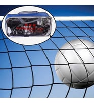 Voleybol Filesi Telli Voleybol Ağı 4 Taraf Bantlı 2mm-15x15cm Göz