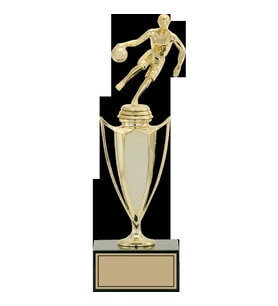 ODAK KUPA - Figürlü Kupalar - Basketbol Kadın Figürlü Kupalar FG-039 B - 32 cm