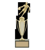 ODAK KUPA - Figürlü Kupalar - Basketbol Kadın Figürlü Kupalar FG-039 B - 32 cm