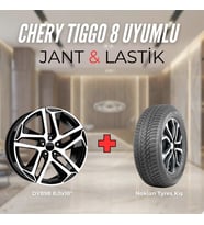 Chery Tiggo8 Uyumlu Nokian235/55R18 Kış Lastiği 4 adet Yılı:2024+DY898 BD 18"Jant 4 Adet