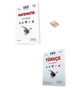 Limit TYT Matematik ve Türkçe Soru Bankası + Telefon Standı