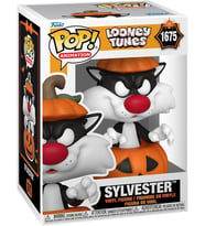 Funko Pop Animation: Looney Tunes – Sylvester W/Pumpkin Figür (Krem)