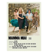 Mamma Mia! Alternatif (1) Tablo Ahşap Poster Dekoratif