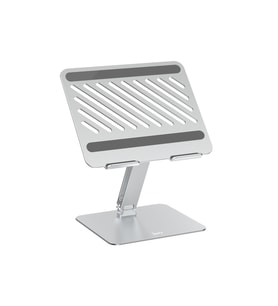 Yükseklik ve eğim ayarlı ergonomik alüminyum laptop standı