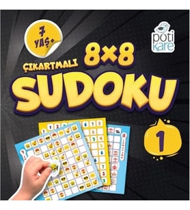 8x8 Çıkartmalı Sudoku 1