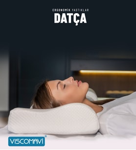 Viscomavi Datça Ortopedik Visco Yastık Ergonomik Hafızalı Visco Yastık