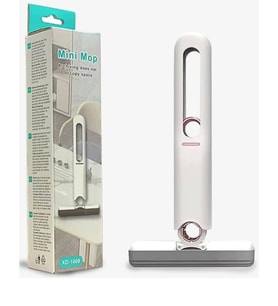 Kendinden Sıkmalı Taşınabilir Çok Amaçlı Mini Mop tezgah mopu (Çok Renkli)