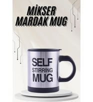 Karıştırıcı Özellikli Mikser Kupa Bardak Termos Bardak