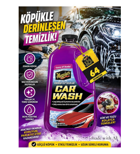 Deep Crystal Car Wash Premium Oto Şampuan 1.89 lt