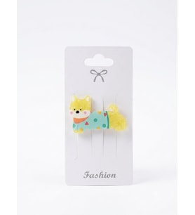 Köpek Figürlü Moda, Mandallı Saç Tokası (Model-5)