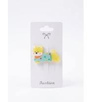 Köpek Figürlü Moda, Mandallı Saç Tokası (Model-5)