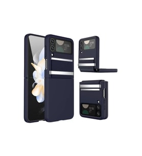 Z Flip 4 Belt Flip Kapak - Lacivert