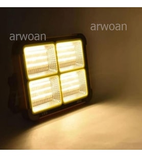 Portatif Solar LED Projektör Cata 200W Güneş Enerjili Seyyar LED Işık Taşınabilir Sokak Aydınlatması