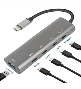 ZR268 Type-C 5 İn 1 Pd Hub
