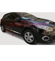 Renault Megane 3 HB Krom Kapı Çıtası 4Prç Paslanmaz Çelik