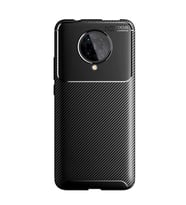 Xiaomi Poco F2 Pro Kılıf Esnek Soft Karbon Tasarım Legion Serisi (Siyah)